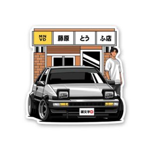 Initial D Sticker Initial D Sticker