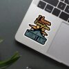 Into The Mountains Sticker