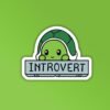 Introvert Sticker