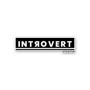 Introvert Sticker Introvert Sticker