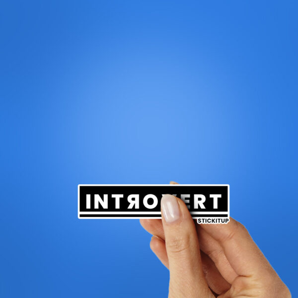 Introvert Sticker