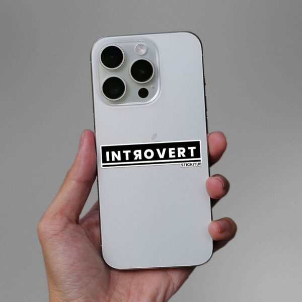 Introvert Sticker