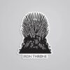 Iron Throne TV Shows Stickers