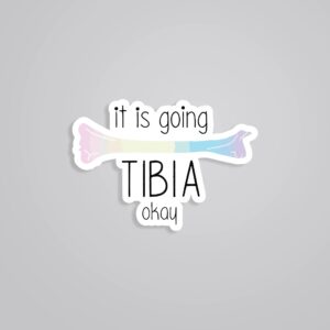 It Is Going TIBIA Okay Witty Stickers