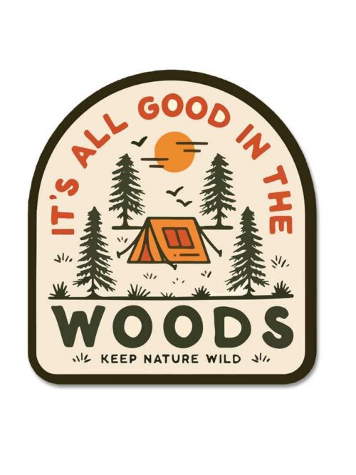 ItS All Good In Wood Sticker