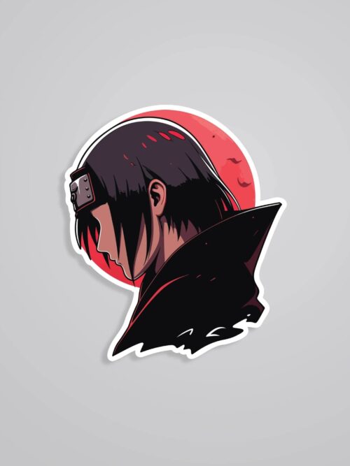 Itachi The Tragic Hero Anime Stickers