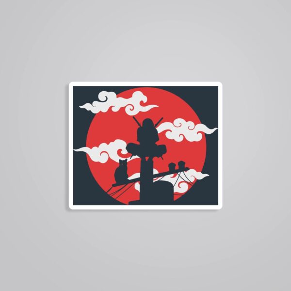 Itachi Uchiha Anime Stickers_1 Itachi Uchiha Anime Stickers