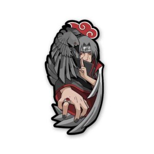 Itachi Uchiha Sharingan Sticker Itachi Uchiha Sharingan Sticker