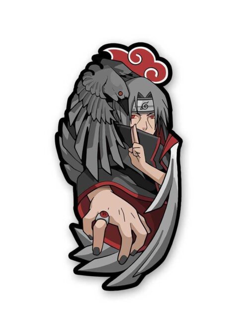 Itachi Uchiha Sharingan Sticker