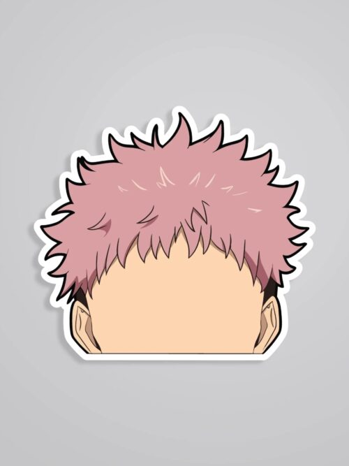 Itadori Yuji Minimalist Anime Stickers