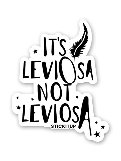 Its Leviosa Sticker