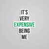 Its Very Expensive Being Me Witty Stickers