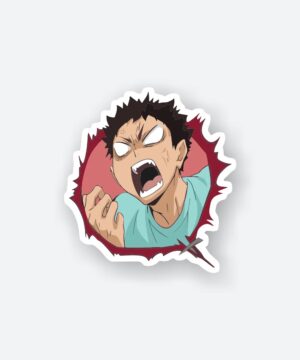 Iwaizumi Hajime Sticker Iwaizumi Hajime Sticker