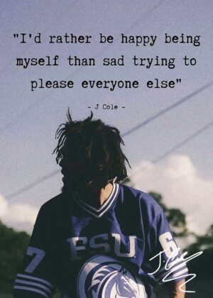 J Cole Music Poster