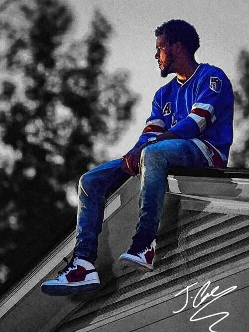 J Cole Music Poster