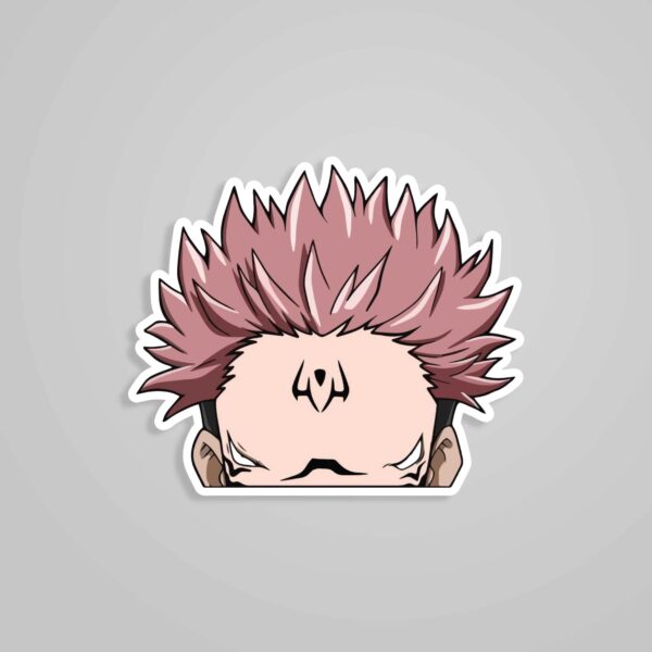 JJK Ryomen Sukuna Minimalist Anime Stickers_1 JJK Ryomen Sukuna Minimalist Anime Stickers
