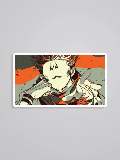 JJK Sukuna In Frame Anime Stickers