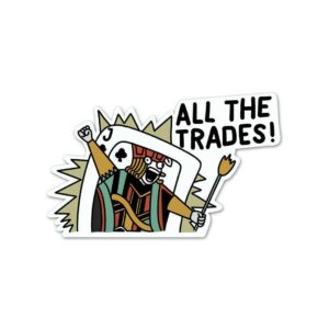 Jack Of All The Trades Sticker Jack Of All The Trades Sticker