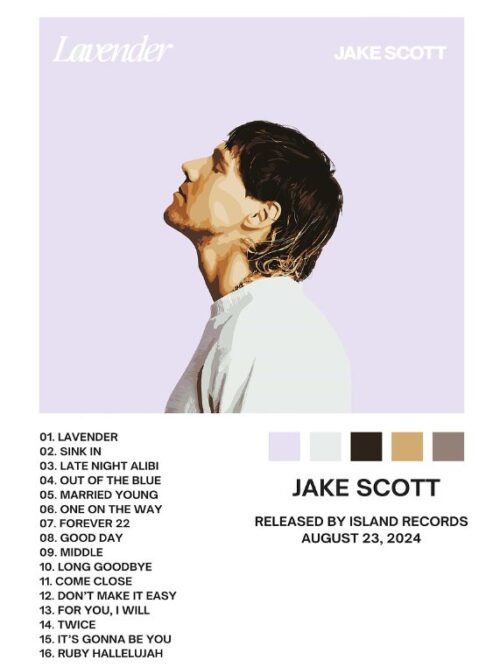 Jake Scott Lavender Music Poster