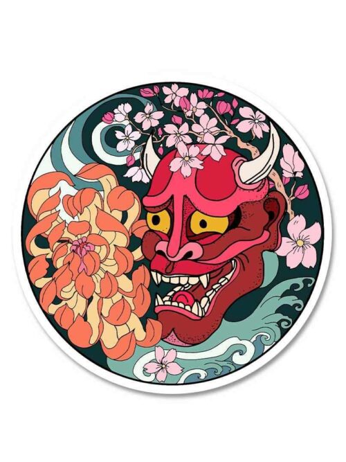 Japanese Art Sticker