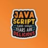 Java Script Programmer Coding Sticker
