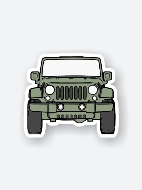 Jeep Drive Sticker