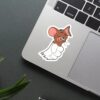 Jerry Caught Sticker