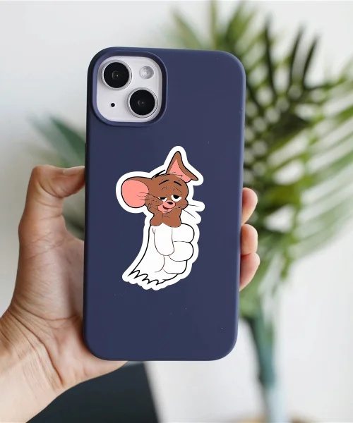 Jerry Caught Sticker