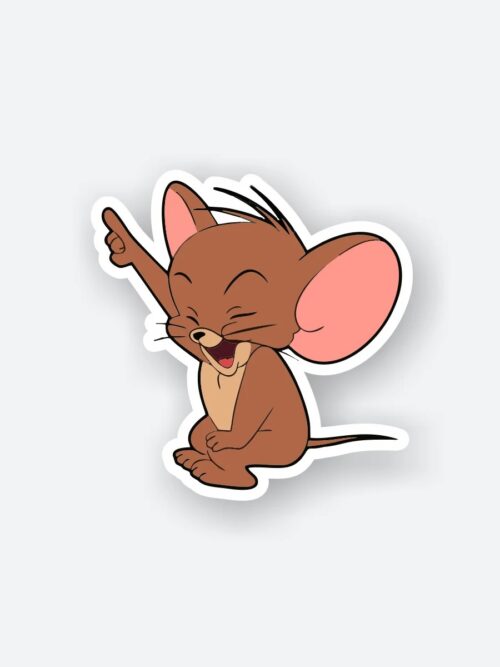 Jerry Laugh Sticker