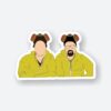 Jessy And Walter Breaking Bad Sticker