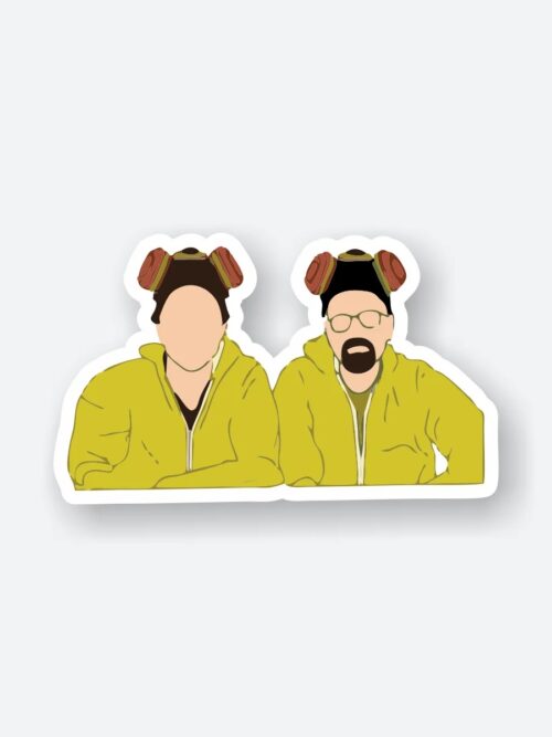 Jessy And Walter Breaking Bad Sticker