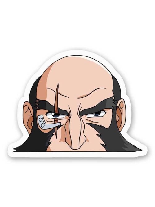 Jet Black Sticker