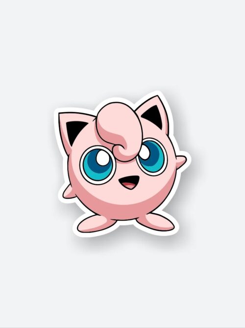 Jigglypuff Pokemon Sticker