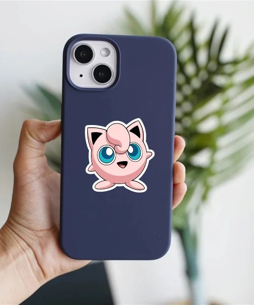 Jigglypuff Pokemon Sticker Jigglypuff Pokemon Sticker