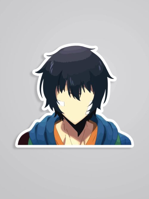 Jin Woo Minimalist Anime Stickers