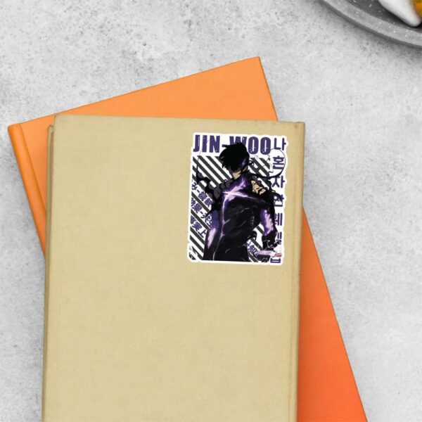 Jin Woo in Purple Anime Stickers_3 Jin Woo In Purple Anime Stickers