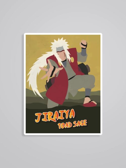 Jiraiya Toad Sage Anime Stickers