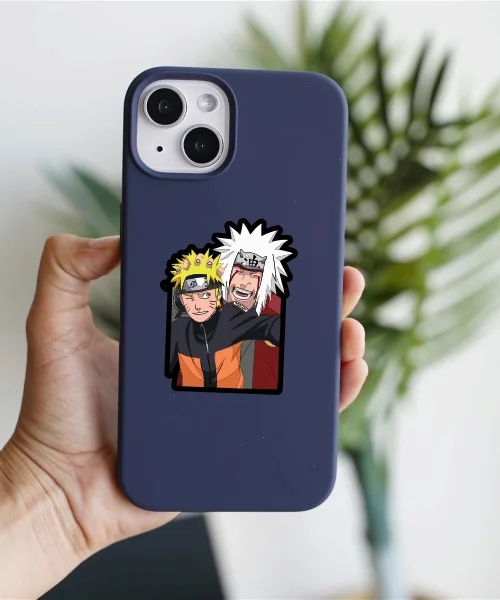 Jiraiya With Naruto Sticker_3 Jiraiya With Naruto Sticker