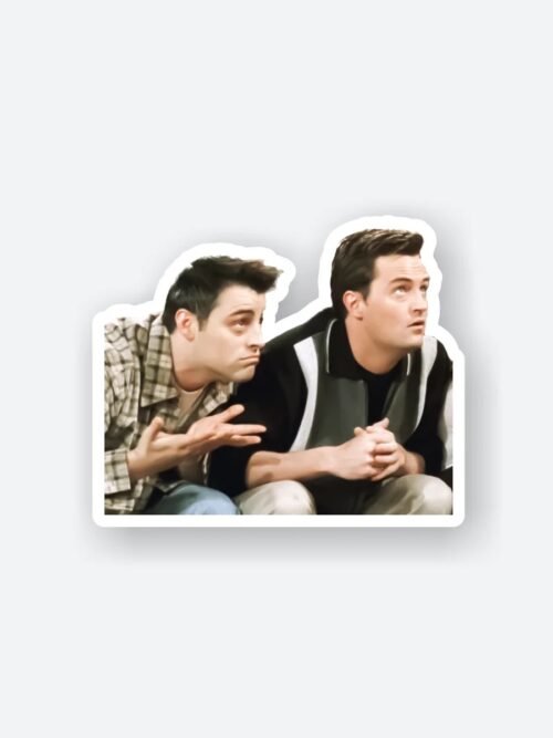 Joey And Chandler Sticker