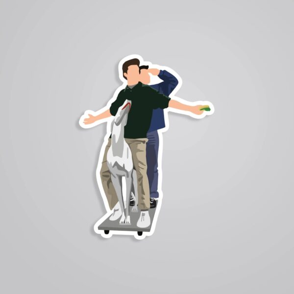 Joey And Chandler TV Shows Stickers
