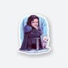 John Snow Cartoon Sticker