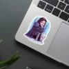 John Snow Cartoon Sticker