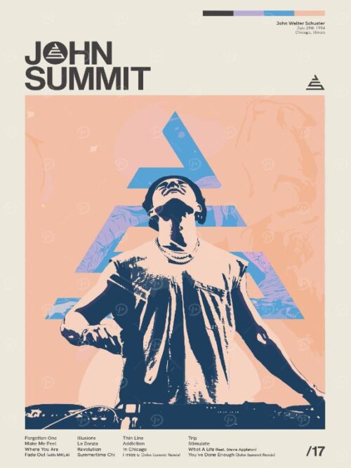 John Summit Music Poster