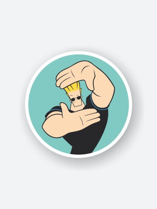 Johnny Bravo Sticker