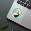 Johnny Bravo Sticker