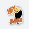 Johnny Hey Mama Sticker