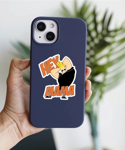 Johnny Hey Mama Sticker