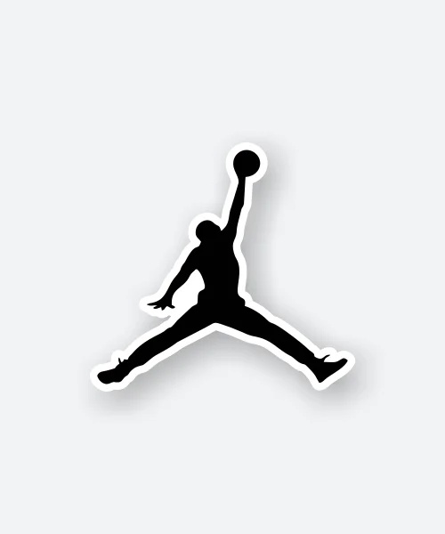 Jordon Logo Sticker