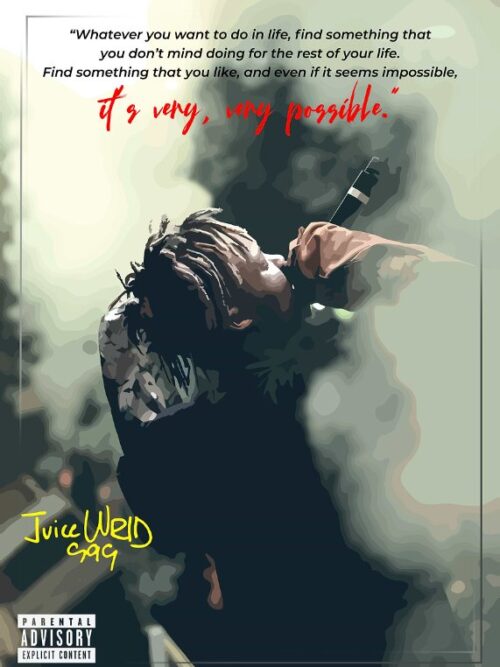 Juice WRLD 999 Music Poster