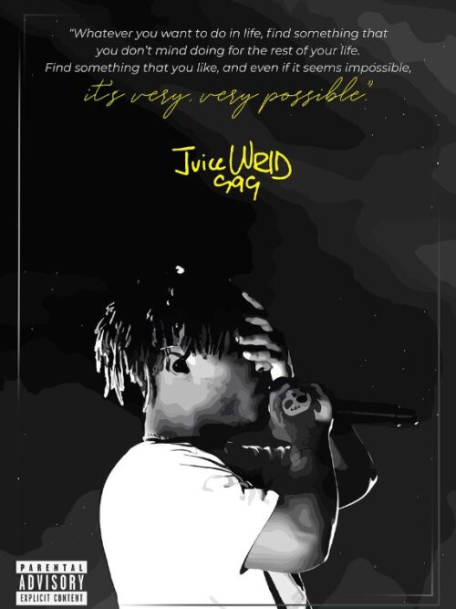 Juice WRLD 999 Music Poster
